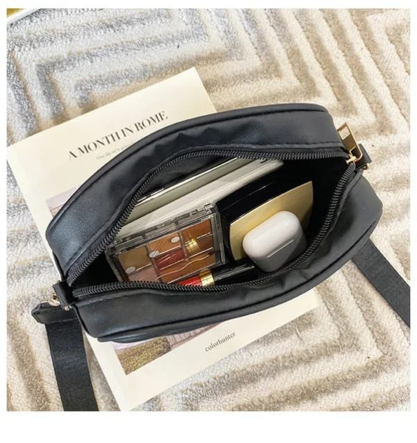PU Leather Square Shoulder Bag